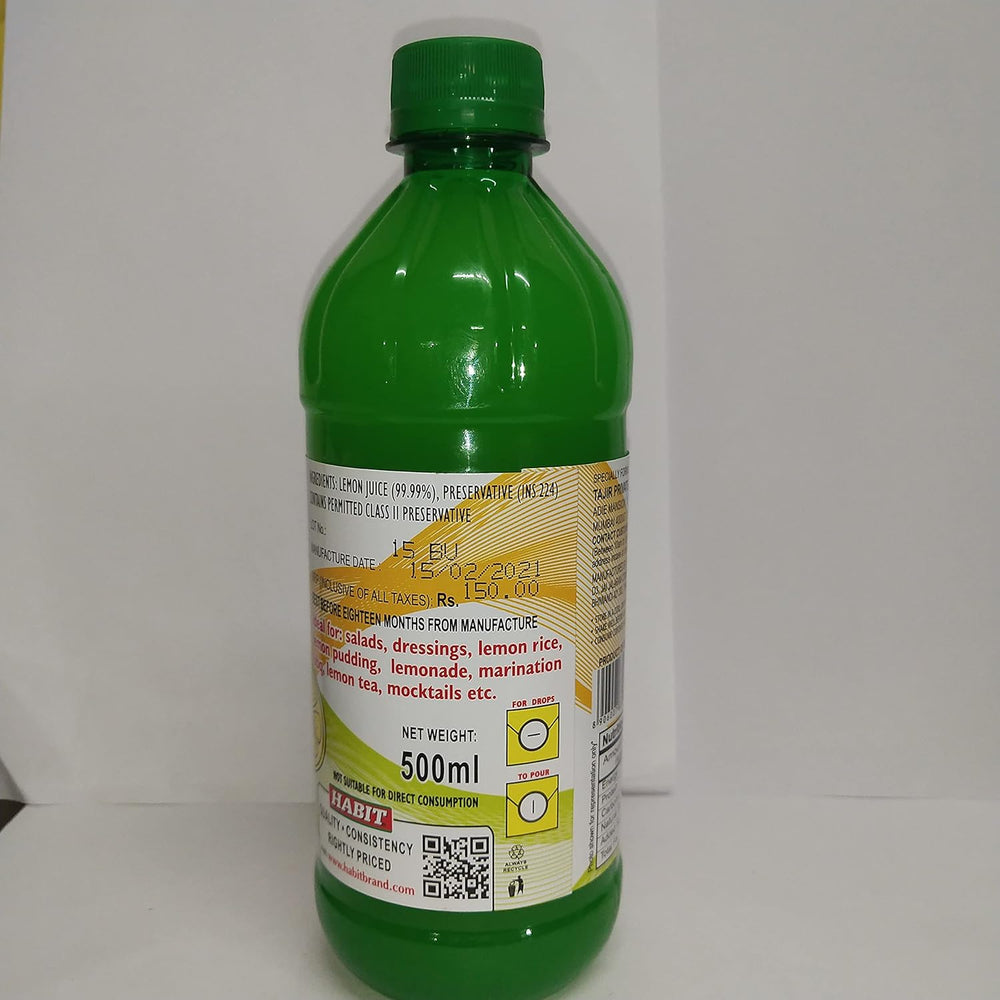 HABIT LEMON CONCENTRATE JUICE - SuperMarcheStore