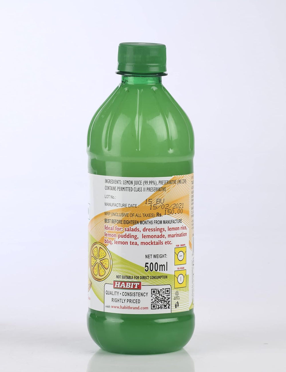 HABIT LEMON CONCENTRATE JUICE - SuperMarcheStore