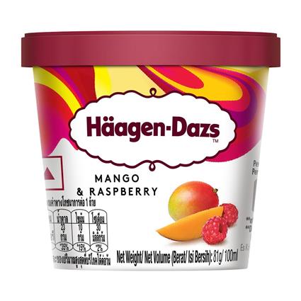 HAGGEINDAS MANGO RASPBERRY CUP 100ML - SuperMarcheStore