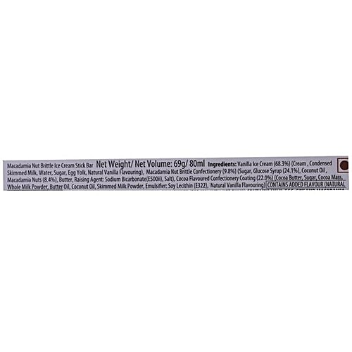 HAGGEINDAS NUT BRITTLE STICK BAR 80ML - SuperMarcheStore
