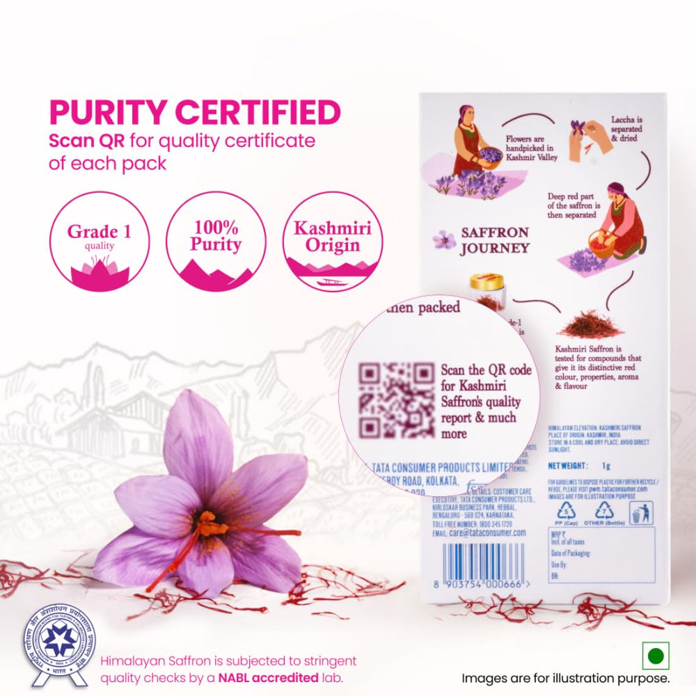 HIMALAYAN ELEVATION 100%PURE KASHMIRI SAFFRON - SuperMarcheStore