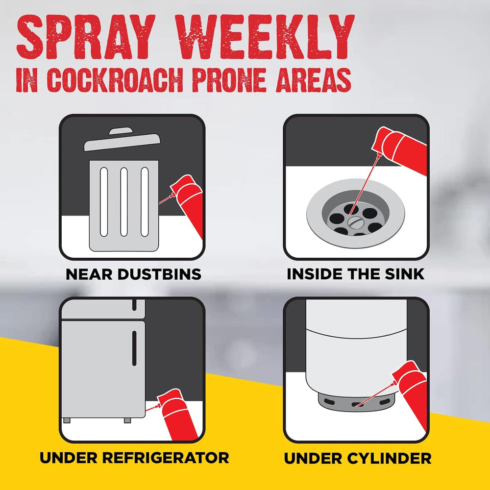 HIT COCKROACHES SPRAY 400 ML - SuperMarcheStore