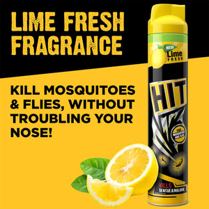 HIT SPRAY FOR MOSQUITOES AND FLIES WITH LIME 400 ML - SuperMarcheStore