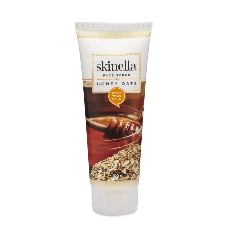 SKINELLA HONEY OATS FACE SCRUB 100G