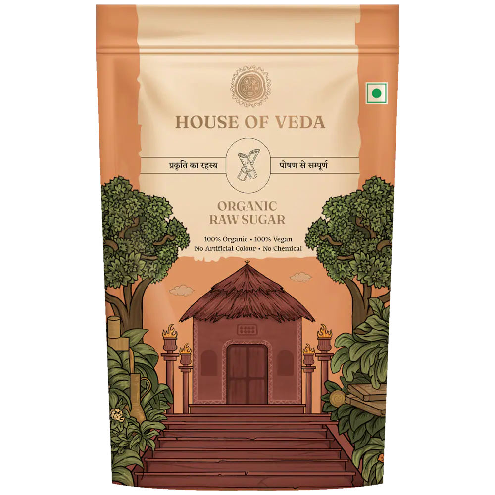 HOUSE OF VEDA ORG. RAW SUGAR 500 GM