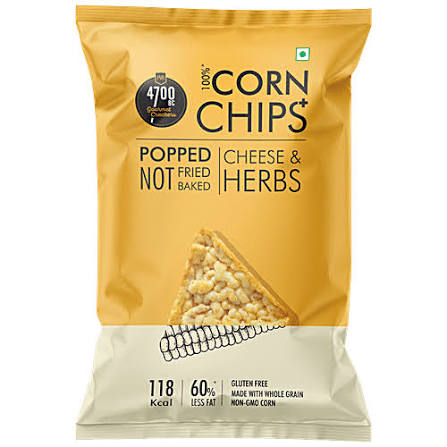 4700 BC CORN CHIPS CHEESE N HERBS 55 GM