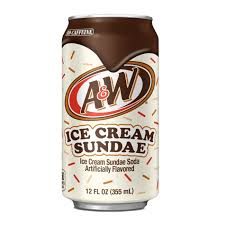 A&W ICE CREAM SUNDAE