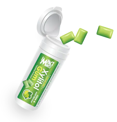 IMPACT MINT XYLITOL GUM S/F LIME N MINT FLAVR 30 GM
