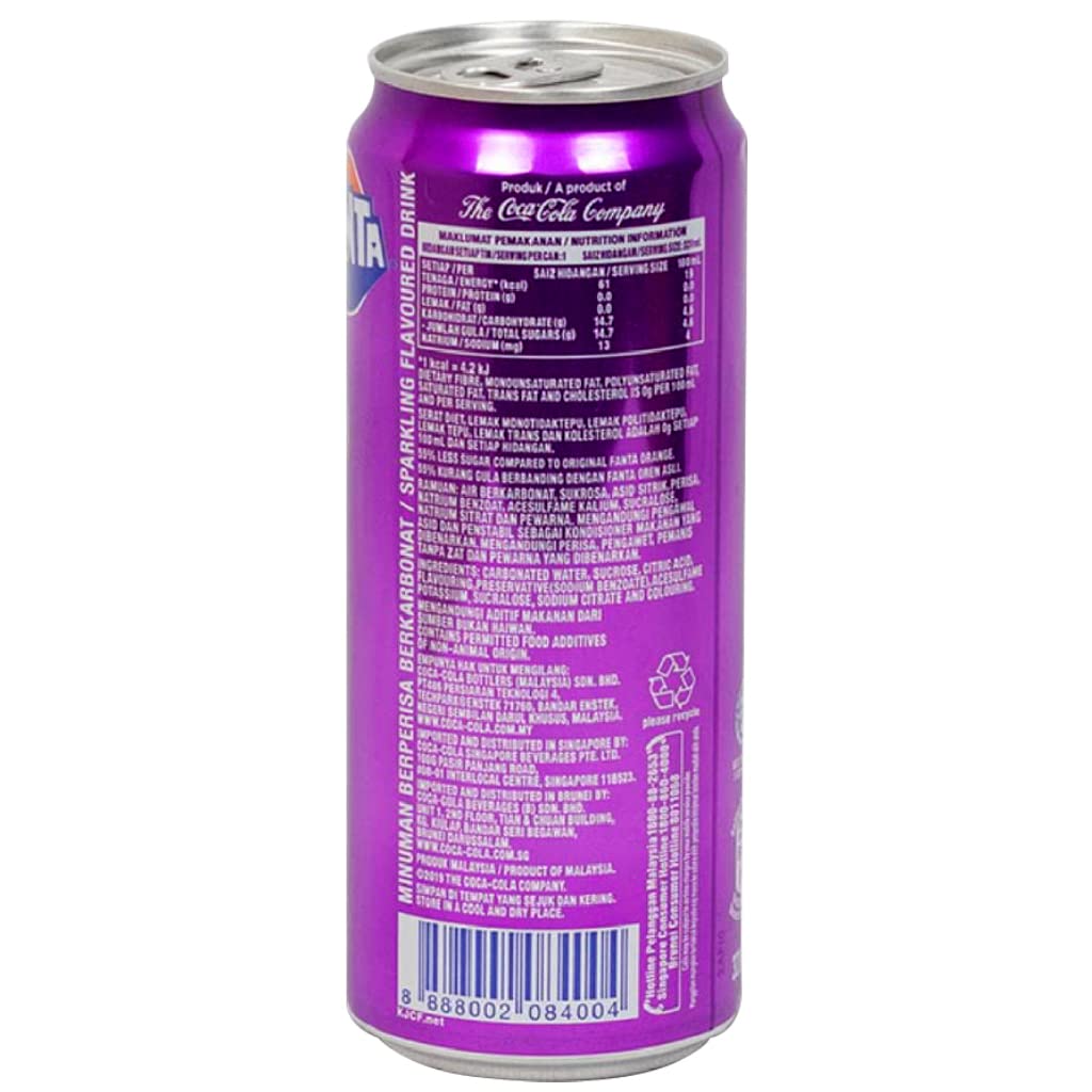 INTL FANTA ANGGUR GRAPE 320ML - SuperMarcheStore