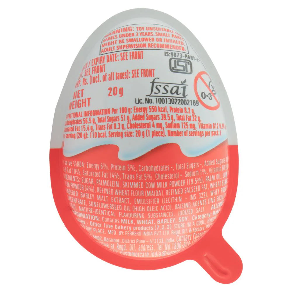 KINDER JOY BLUE EDITION 20 GM
