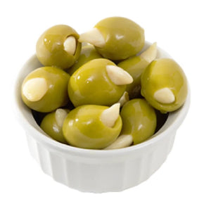 KOUZINA HALKIDIKI STUFFED WITH GARLIC OLIVES 200 GM - SuperMarcheStore