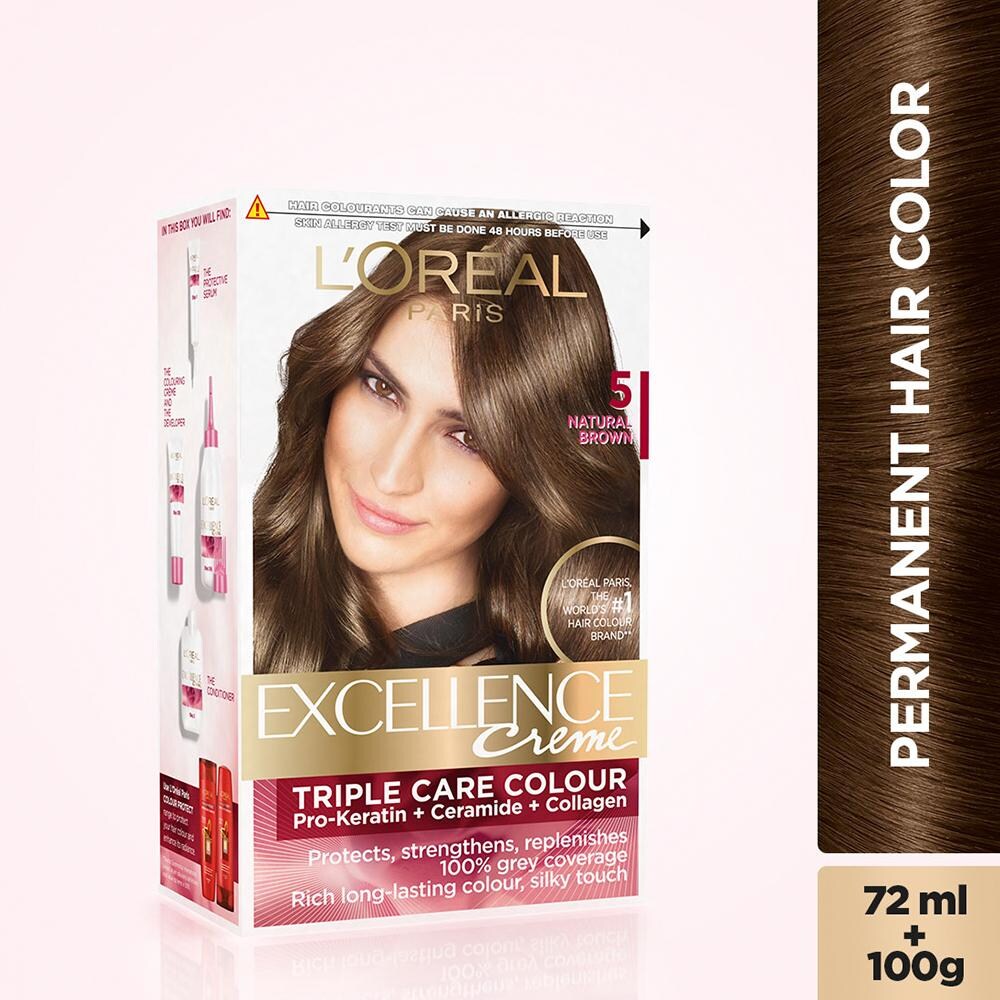 LOREAL PARIS COLOR LIGHT BROWN 5 100G