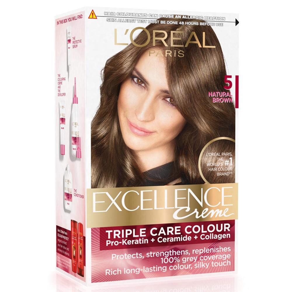 LOREAL PARIS COLOR LIGHT BROWN 5 100G