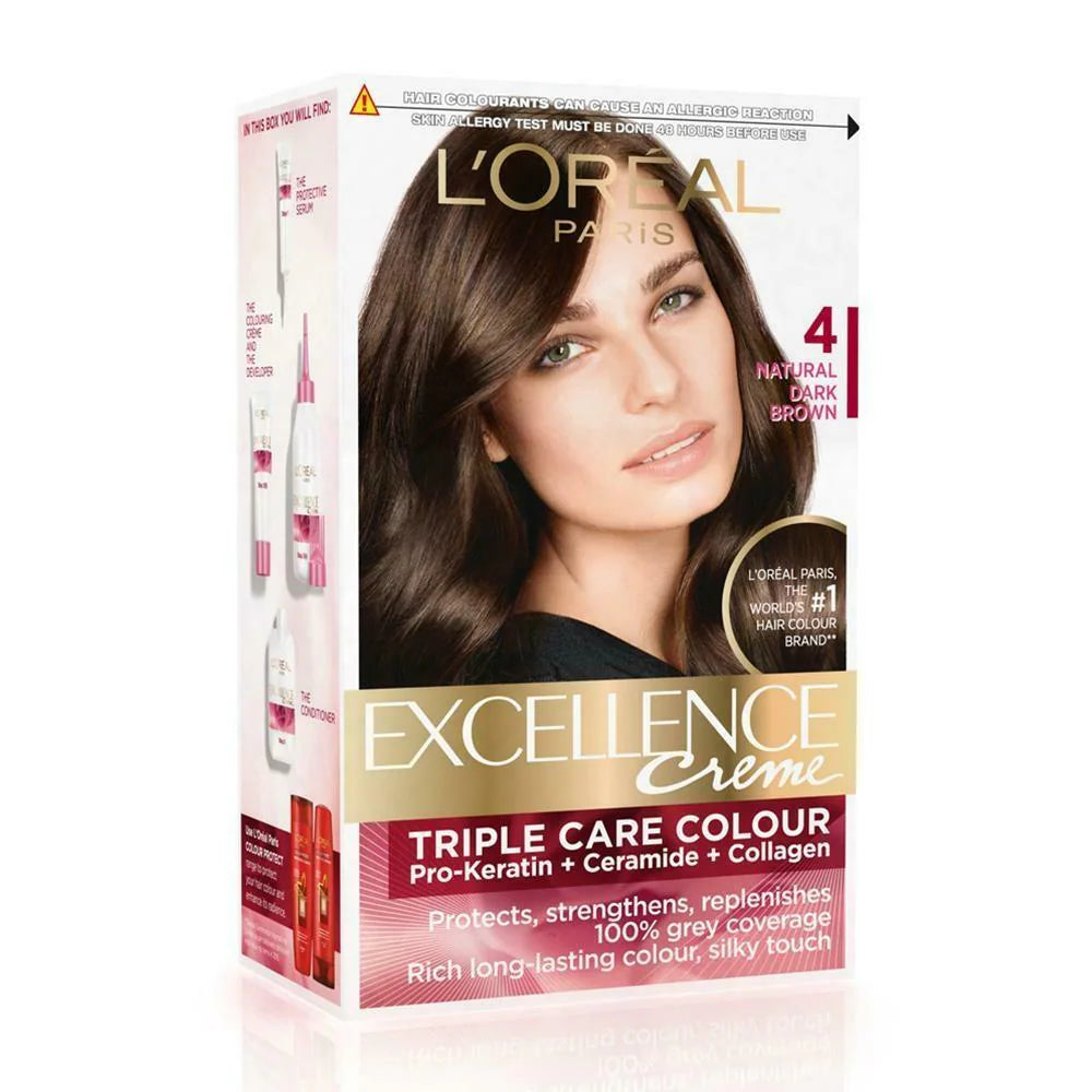 LOREAL PARIS COLOR NAT BROWN 4 100G