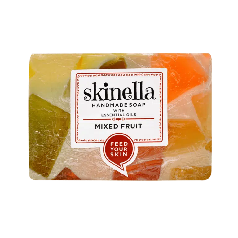 SKINELLA HANDMADE SOAP MIX FRUIT SCRUB 100G
