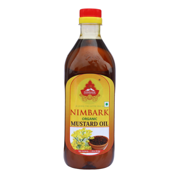 NIMBARK ORGANIC COLD MUSTARD OIL 1LT