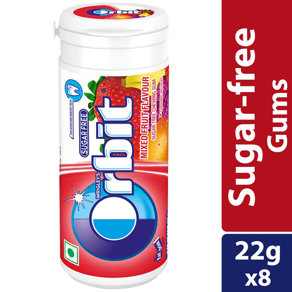 ORBIT SUGAR FREE MIXED FRUIT FLV 22G - SuperMarcheStore