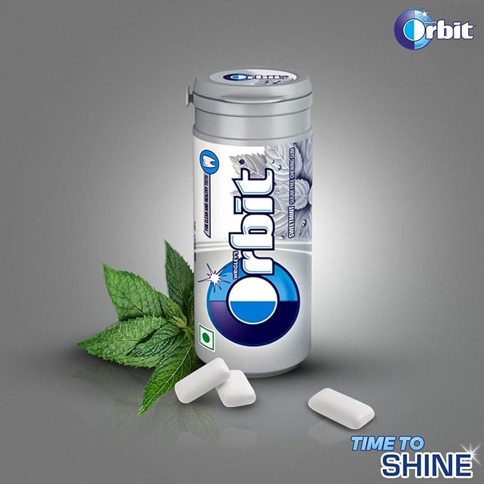 ORBIT SUGAR FREE SWEETMINT FLV 22G - SuperMarcheStore