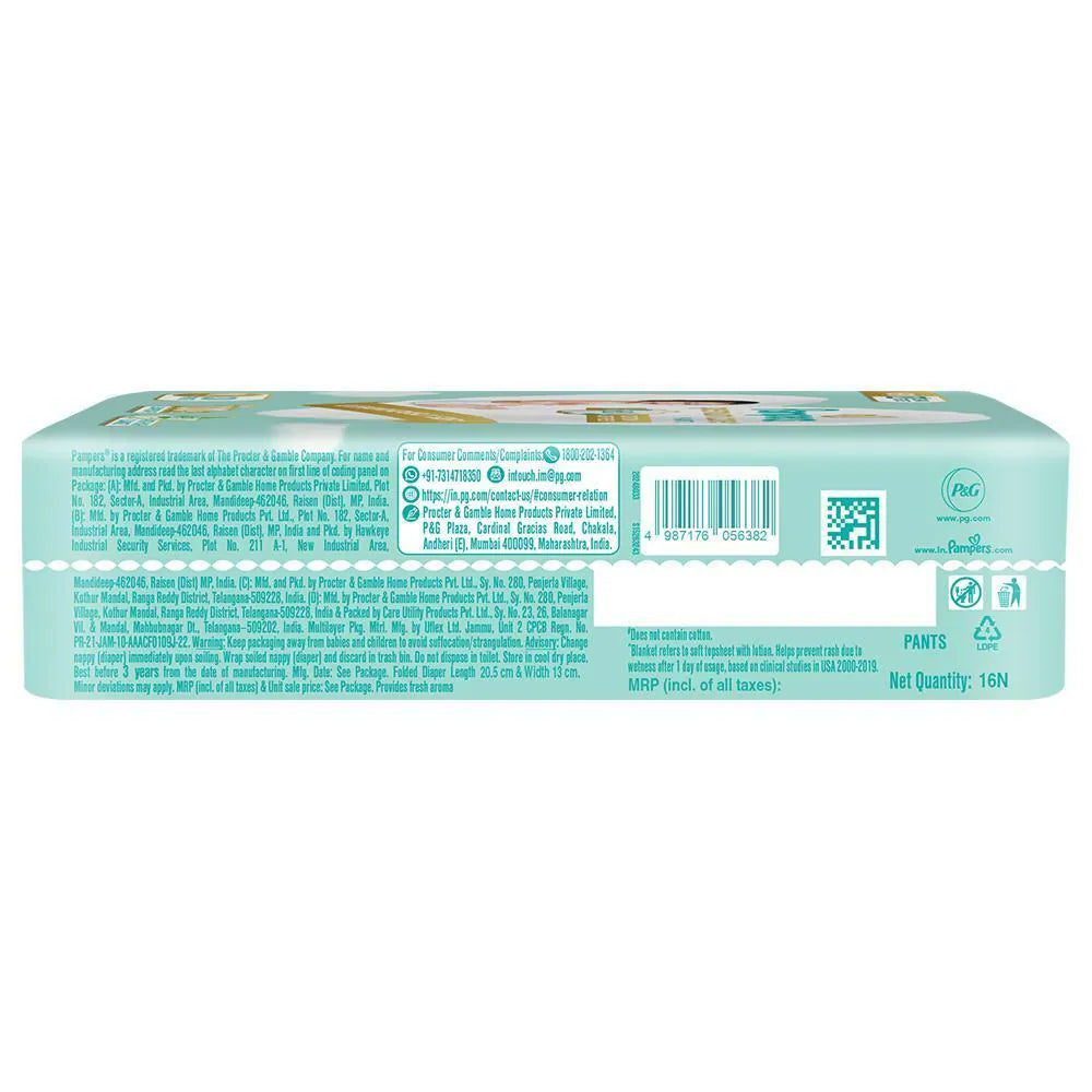 PAMPERS PREMIUM CARE PANTS M(7-12 KG) 16N