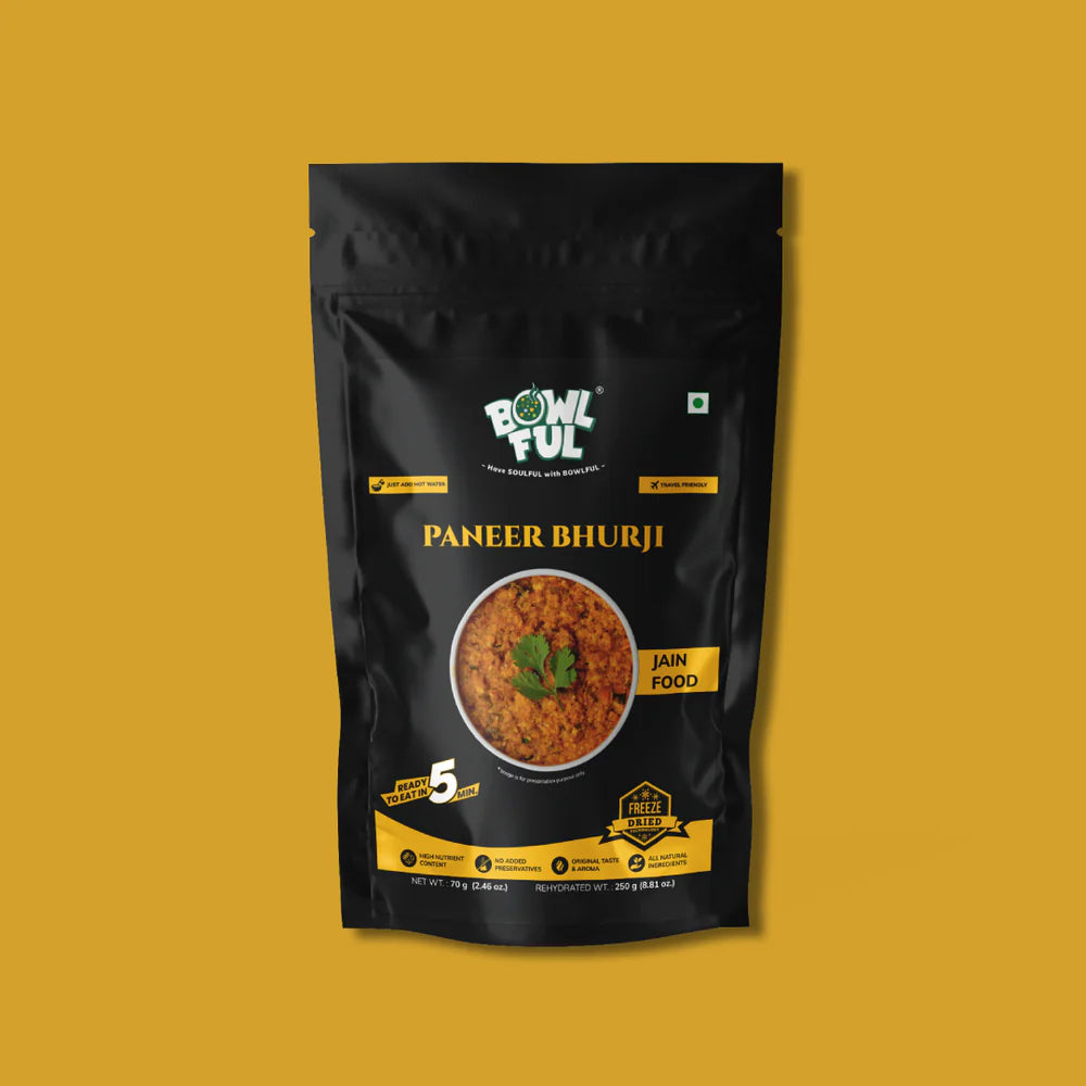 BOWLFUL-JAIN FOOD PANEER BHURJI