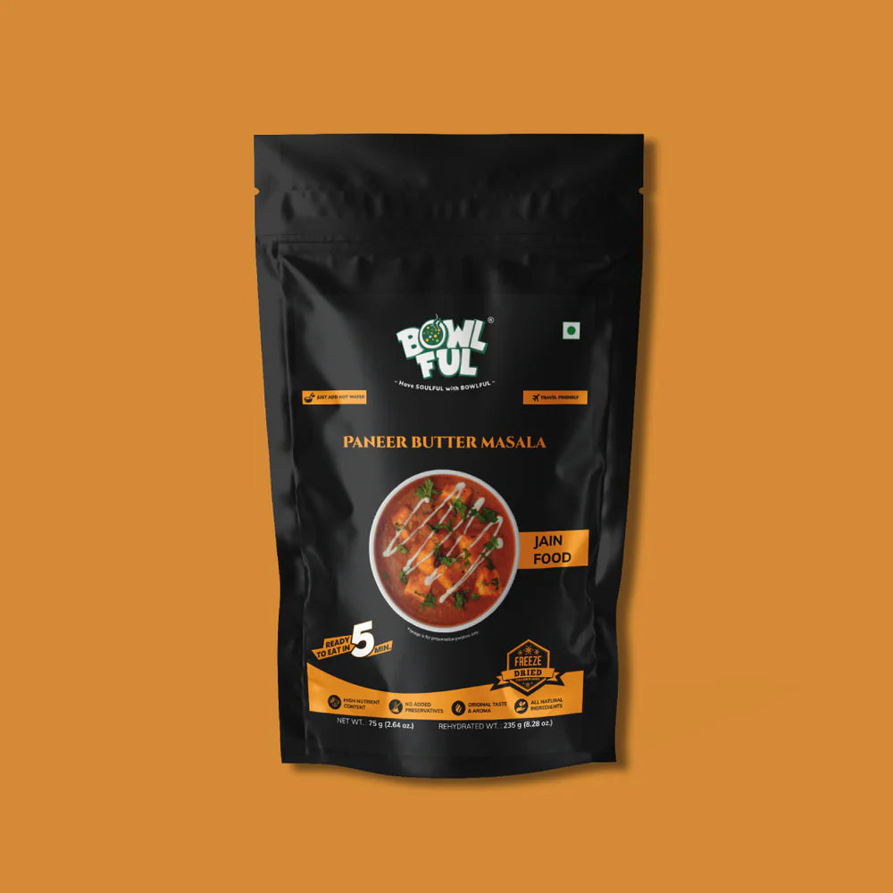 BOWLFUL-JAIN FOOD PANEER BUTTER MASALA