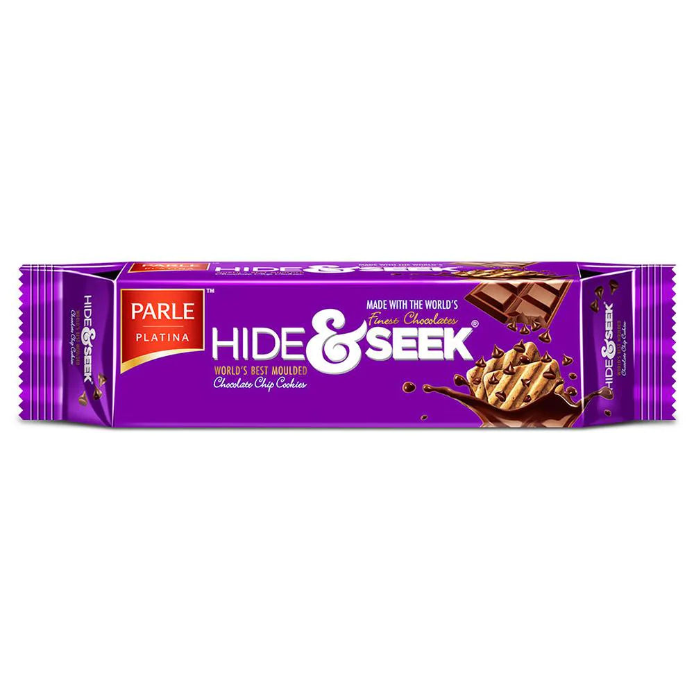 PARLE HIDE & SEEK CHOCO CHIP COOKIES 100G+20 G =120 GM