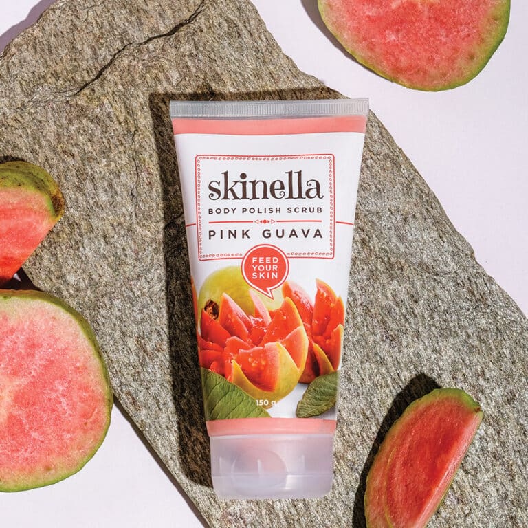 SKINELLA BODY POLISH SCRUB PINK GUAVA 150G