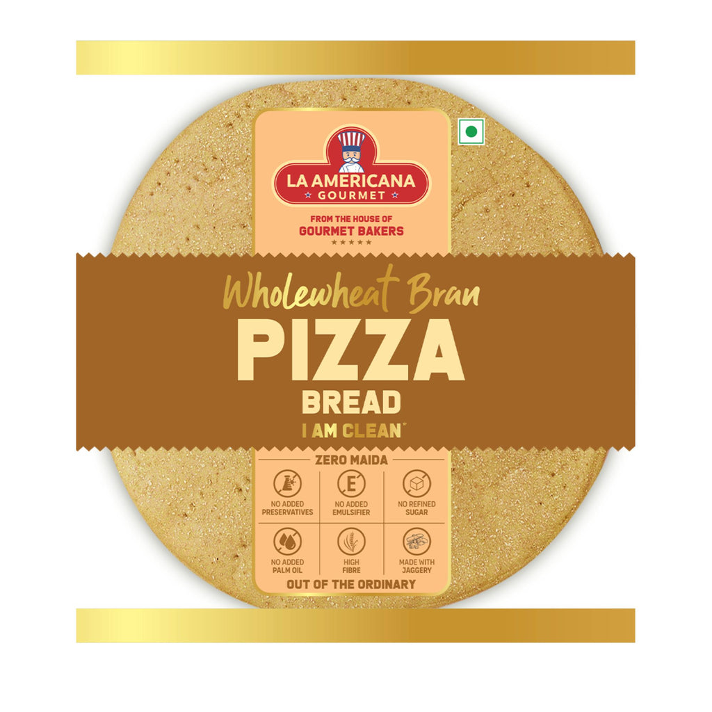 LA AMERICANA WHOLEWHEAT BRAN PIZZA BASE200