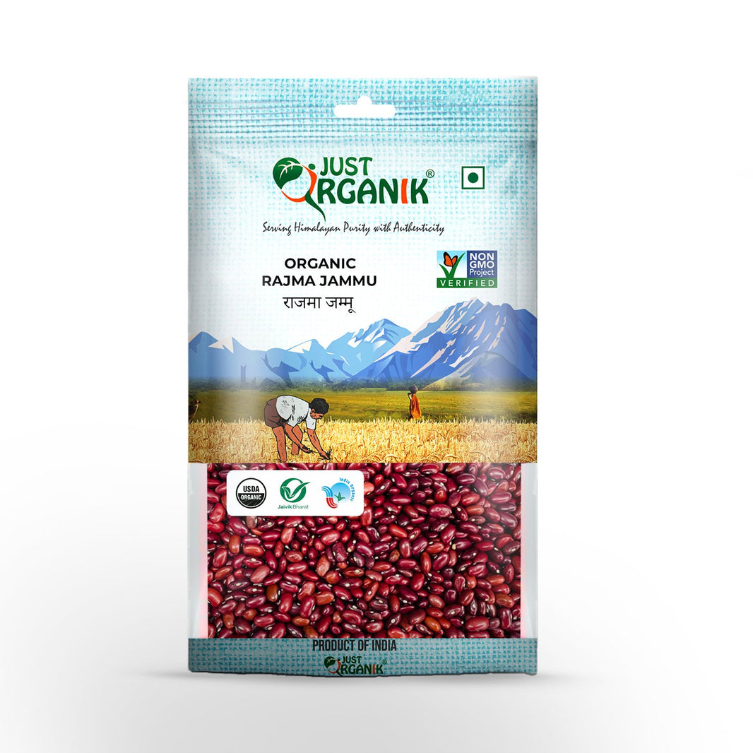 JUST ORGANIK RAJMA JAMMU 500G