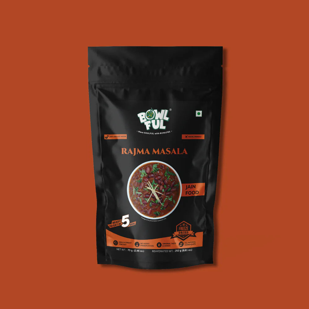 BOWLFUL-JAIN FOOD RAJMA MASALA
