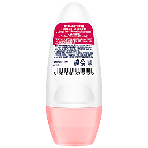 REXONA DEODRANT FRESH ROSE WHITING 50 ML - SuperMarcheStore