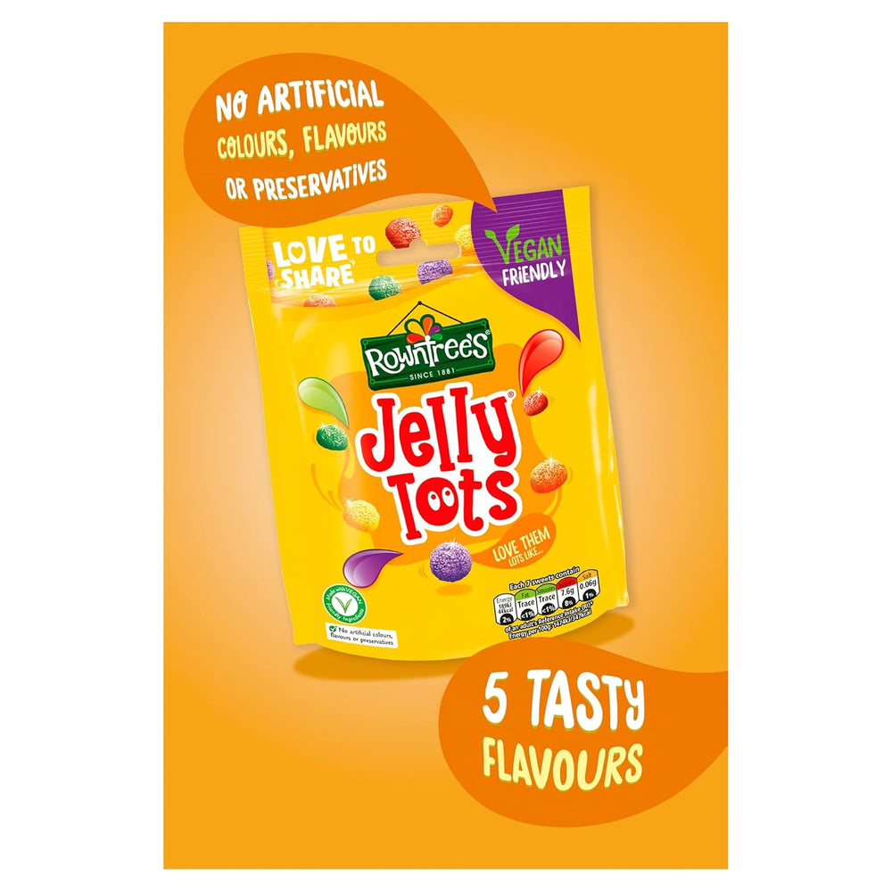 ROWNTREES JELLYTOTS 150 GM - SuperMarcheStore