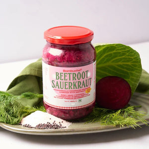 SAUERKRAUT BY BOMBUCHA BEETROOT 450GM - SuperMarcheStore