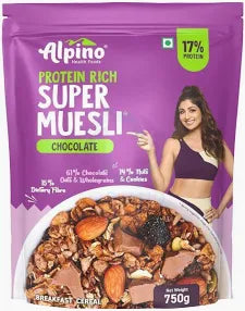 ALPINO SUPER CHOCOLATE MUSELI 750 GM