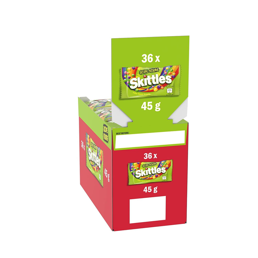 SKITTLES CRAZY SOURS 45G - SuperMarcheStore
