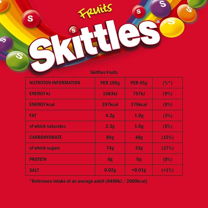 SKITTLES FRUITS 136 GM - SuperMarcheStore