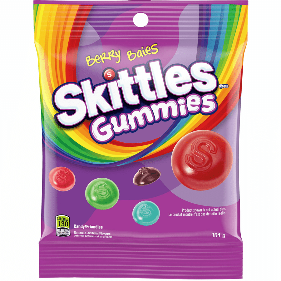 SKITTLES WILDBERRY FLAVOUR 165 GM - SuperMarcheStore