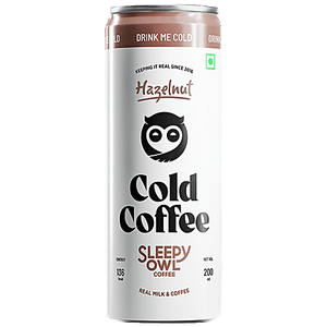 SLEEPY OWL COLD COFFEE HAZELNUT 200 ML - SuperMarcheStore