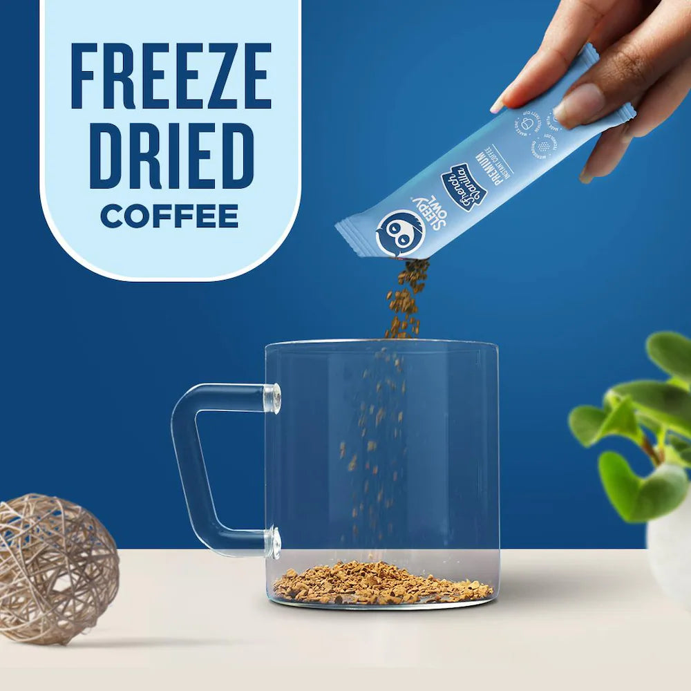 SLEEPY OWL FRENCH VANILLA INSTANT COFFIE