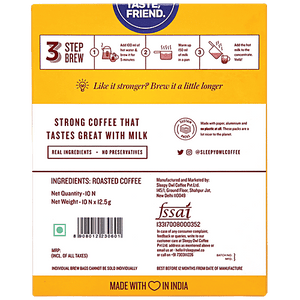 SLEEPY OWL HOT BREW COFFEE LATTE - SuperMarcheStore