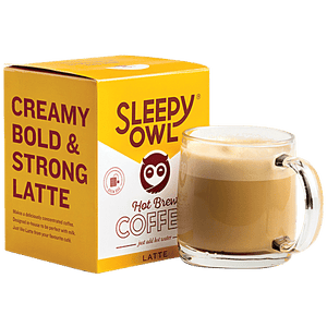 SLEEPY OWL HOT BREW COFFEE LATTE - SuperMarcheStore