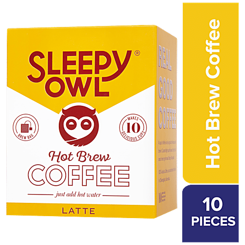 SLEEPY OWL HOT BREW COFFEE LATTE - SuperMarcheStore