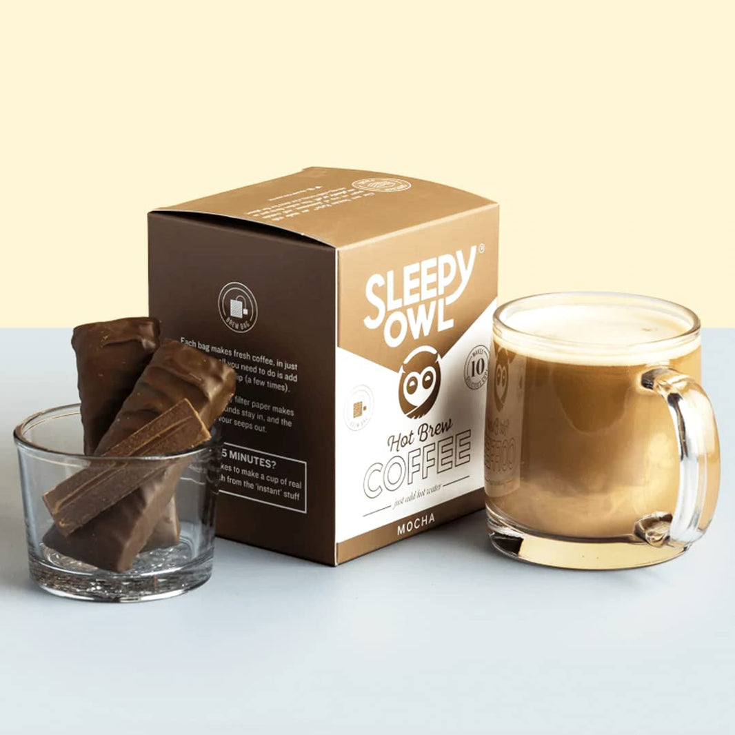 SLEEPY OWL HOT BREW COFFEE MOCHA - SuperMarcheStore