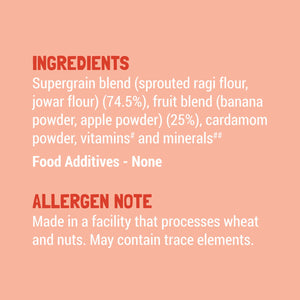 SLURP FARM CEREAL RAGI APPLE N BANANA 200 GM - SuperMarcheStore