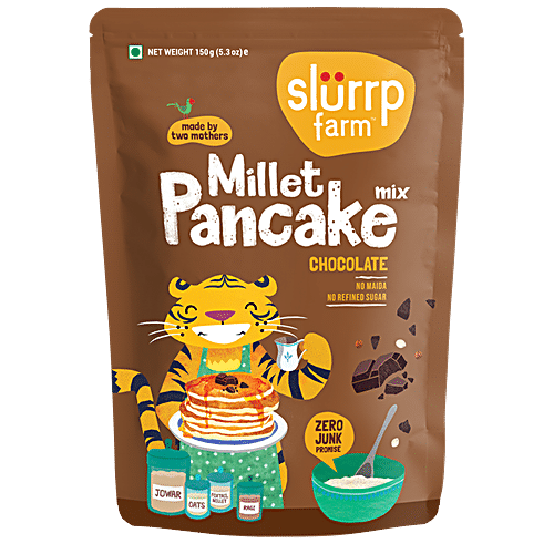 SLURP FARM MILLE CHOCLATE BUCKWHEAT MILLET FLAKES 450 GM - SuperMarcheStore