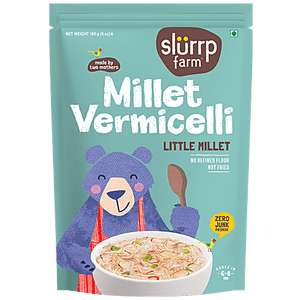 SLURP FARM MILLET VERMICELLI LITTLE MILLET 180 GM - SuperMarcheStore