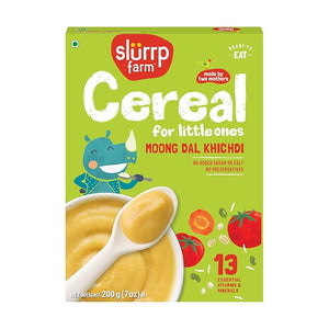 SLURRP FARM CEREAL MOONG DAL KHICHDI 200G - SuperMarcheStore