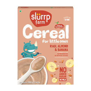 SLURRP FARM CEREAL RAGI ALMOND & BANANA 200G - SuperMarcheStore