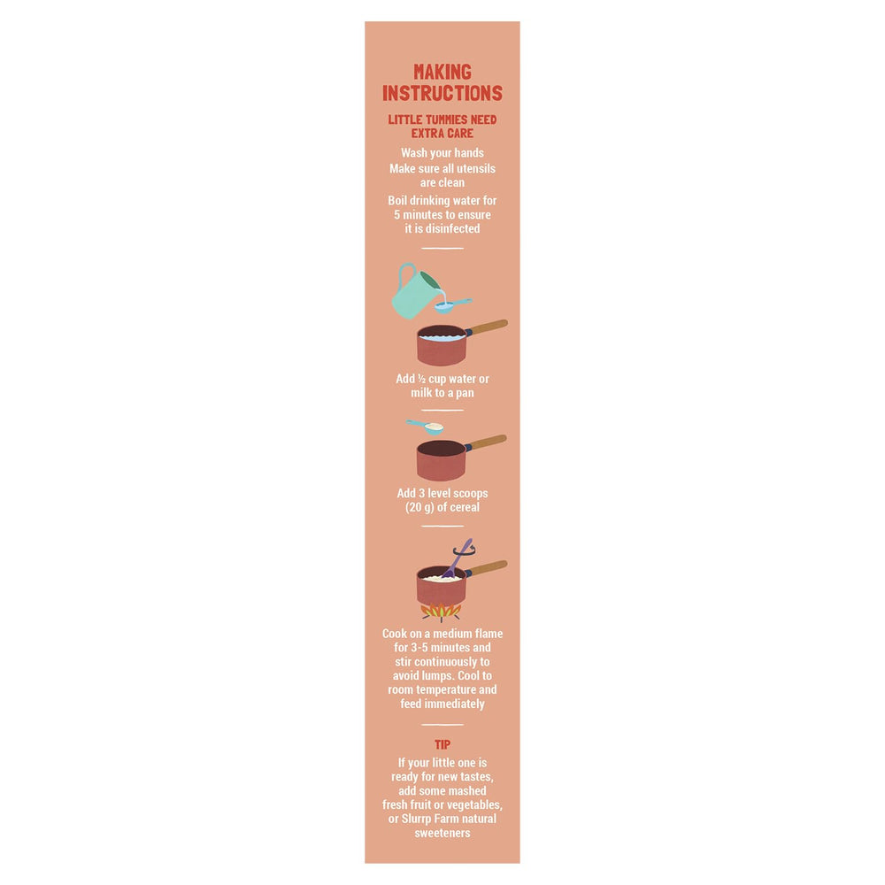 SLURRP FARM CEREAL RAGI ALMOND & BANANA 200G - SuperMarcheStore