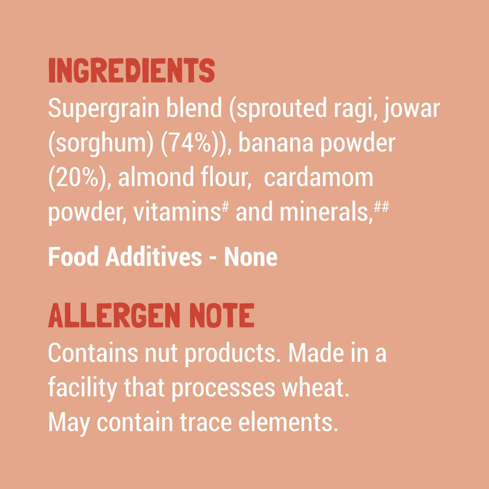 SLURRP FARM CEREAL RAGI ALMOND & BANANA 200G - SuperMarcheStore